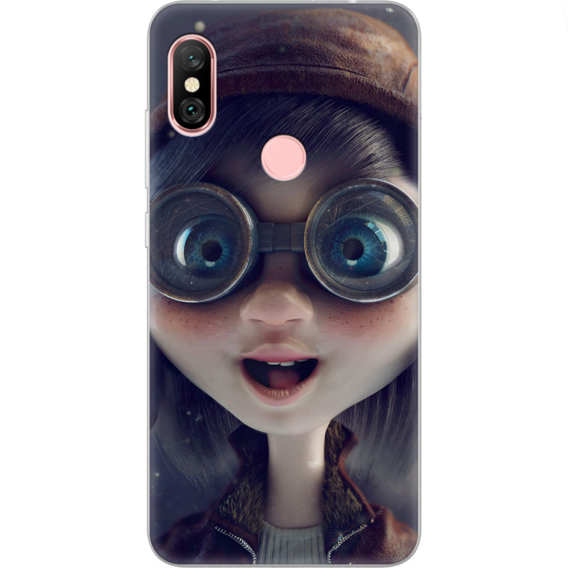 Чехол Uprint Xiaomi Redmi Note 6 Pro Blue Eyes