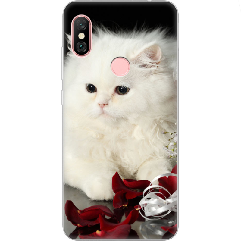 Чехол Uprint Xiaomi Redmi Note 6 Pro Fluffy Cat