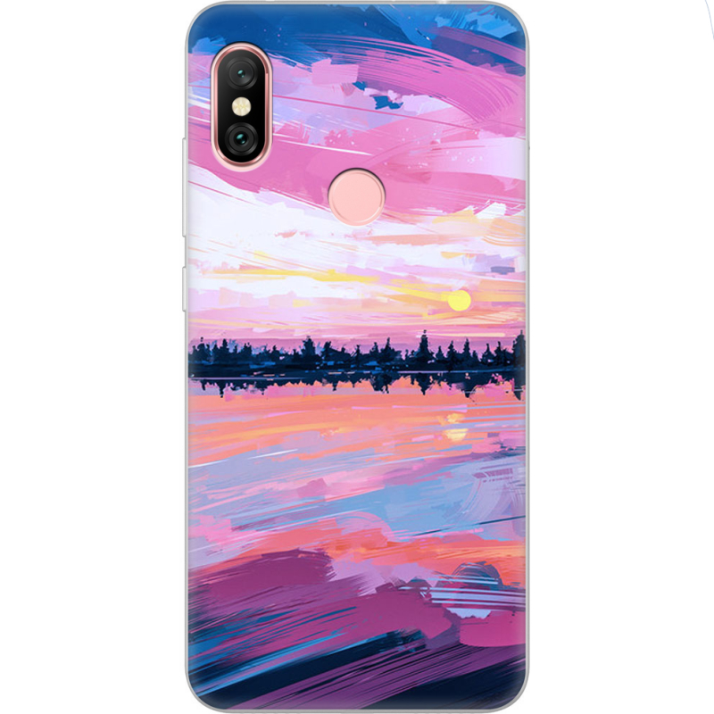 Чехол Uprint Xiaomi Redmi Note 6 Pro Sky Mirror