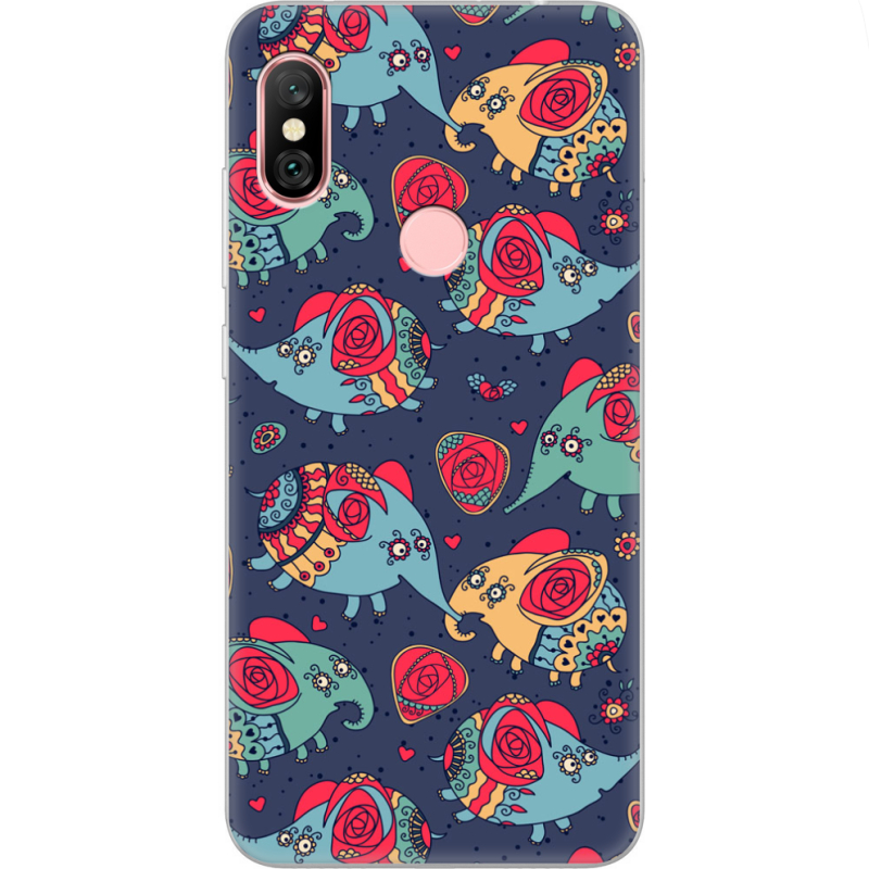 Чехол Uprint Xiaomi Redmi Note 6 Pro Flying Elephants