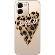 Прозорий чохол BoxFace OPPO A6 Wild Love