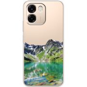 Прозорий чохол BoxFace OPPO A6 Green Mountain