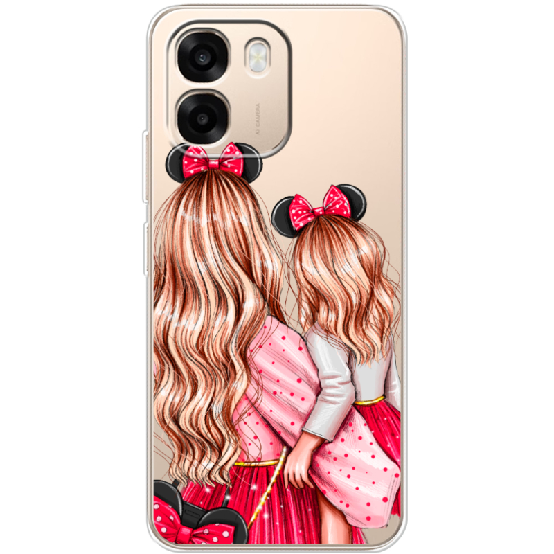 Прозорий чохол BoxFace OPPO A6 Mouse Girls