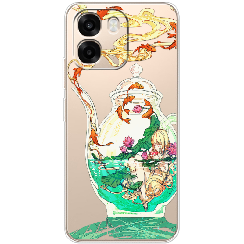 Прозорий чохол BoxFace OPPO A6 Kettle