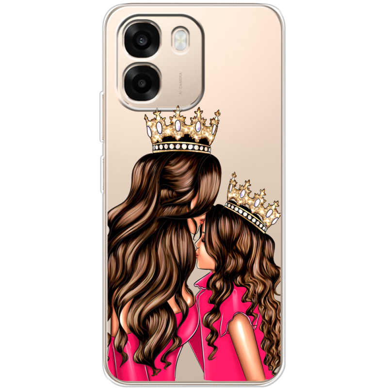 Прозорий чохол BoxFace OPPO A6 Queen and Princess