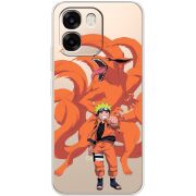 Прозорий чохол BoxFace OPPO A6 Naruto and Kurama