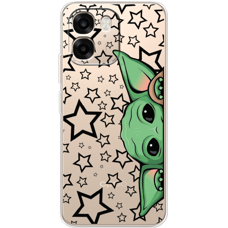 Прозорий чохол BoxFace OPPO A6 Baby Yoda