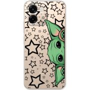 Прозорий чохол BoxFace OPPO A6 Baby Yoda