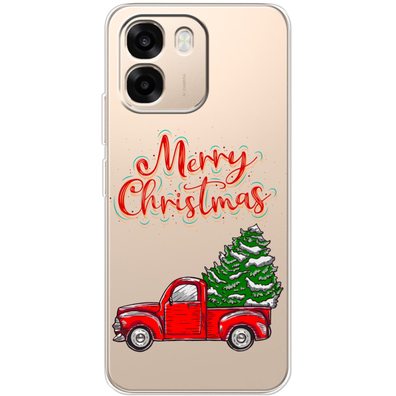 Прозорий чохол BoxFace OPPO A6 Holiday Car