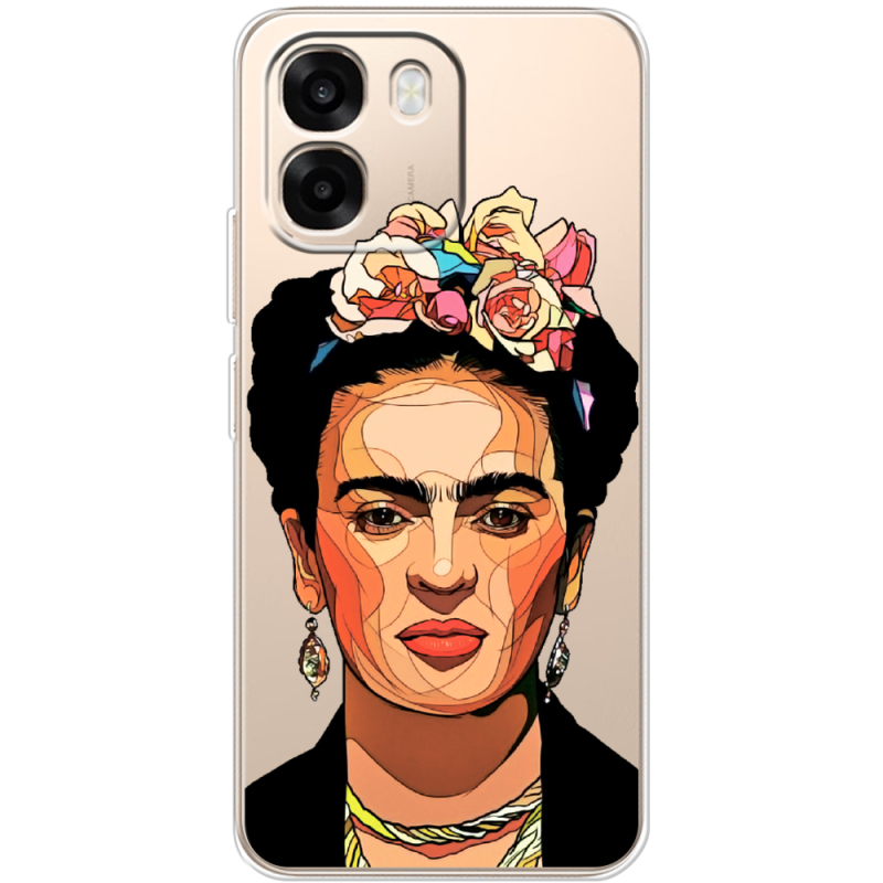 Прозорий чохол BoxFace OPPO A6 Фрида Кало