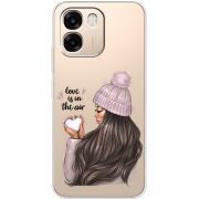 Прозорий чохол BoxFace OPPO A6 love is in the air