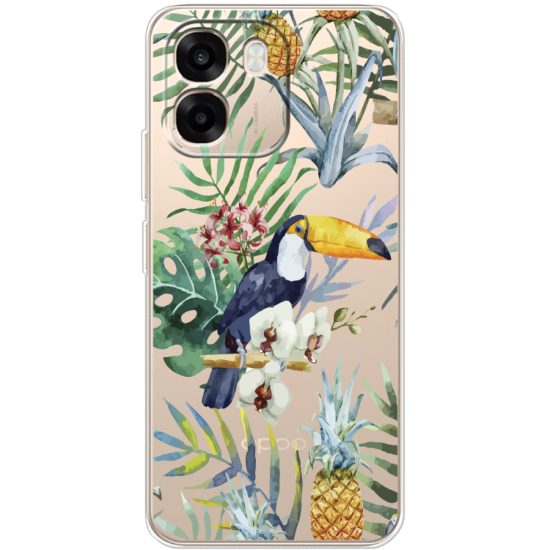 Прозорий чохол BoxFace OPPO A6 Tucan