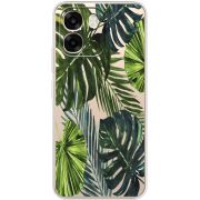 Прозорий чохол BoxFace OPPO A6 Palm Tree