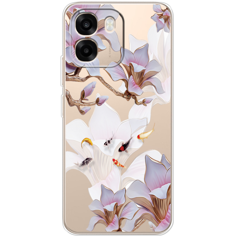 Прозорий чохол BoxFace OPPO A6 Chinese Magnolia