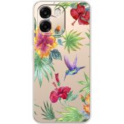 Прозорий чохол BoxFace OPPO A6 Tropical