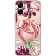 Прозорий чохол BoxFace OPPO A6 Rose