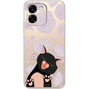 Прозорий чохол BoxFace OPPO A6 Meow