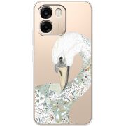 Прозорий чохол BoxFace OPPO A6 Swan