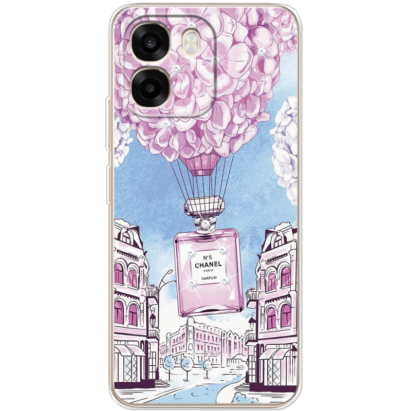 Чохол зі стразами OPPO A6 Perfume bottle