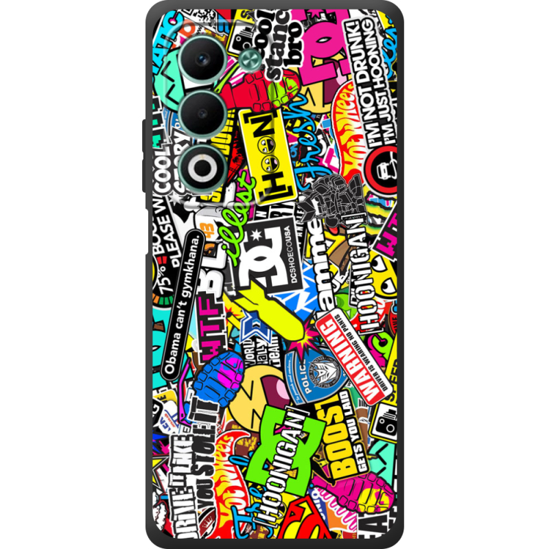 Чохол BoxFace OPPO A5 Multicolored Inscriptions