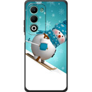 Чохол BoxFace OPPO A5 Skier Snowman