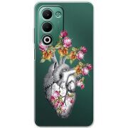 Чохол зі стразами OPPO A5 Heart
