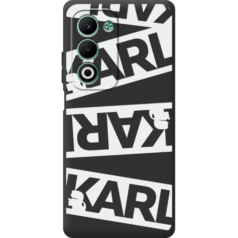 Чорний чохол BoxFace OPPO A5 White Karl