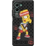 Чорний чохол BoxFace OPPO A5 Yellow Fun