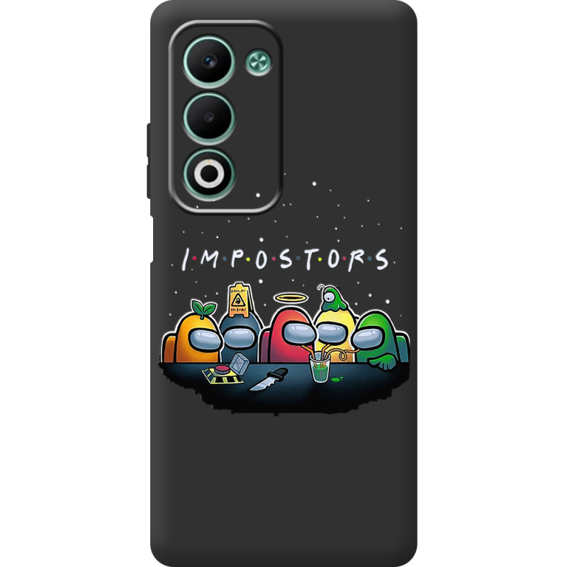 Чорний чохол BoxFace OPPO A5 Among Us Impostors