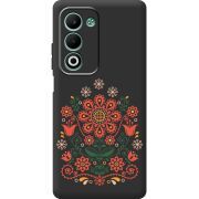 Чорний чохол BoxFace OPPO A5 Ukrainian Ornament