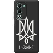 Чорний чохол BoxFace OPPO A5 Тризуб монограмма ukraine