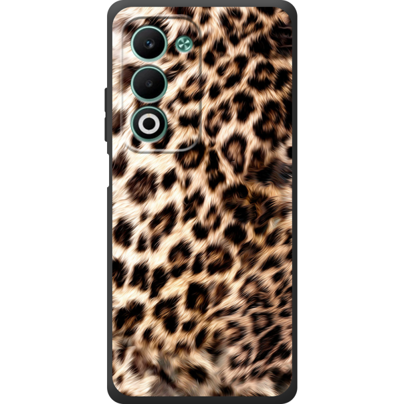 Чорний чохол BoxFace OPPO A5 Леопардовий