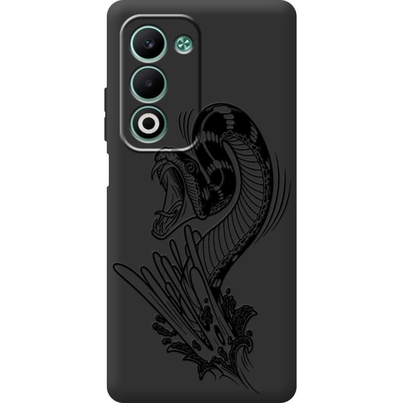 Чорний чохол BoxFace OPPO A5 Snake