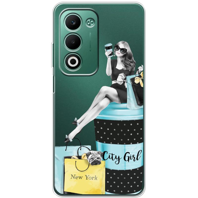 Прозорий чохол BoxFace OPPO A5 City Girl