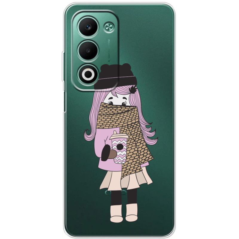 Прозорий чохол BoxFace OPPO A5 Winter Morning Girl