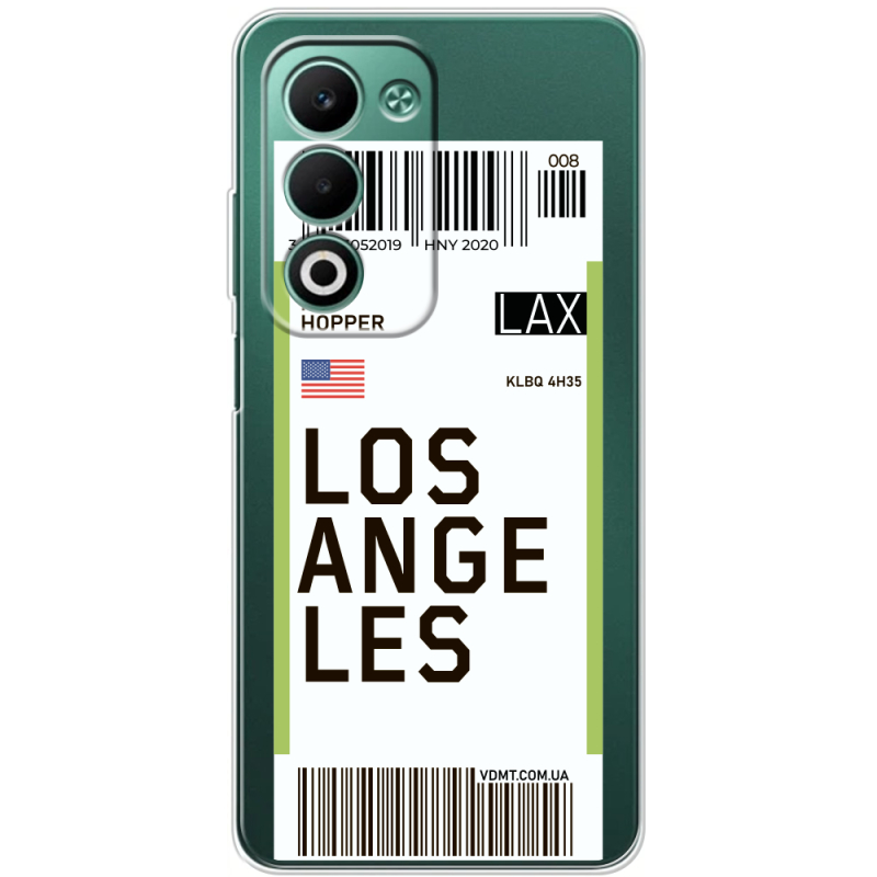 Прозорий чохол BoxFace OPPO A5 Ticket Los Angeles