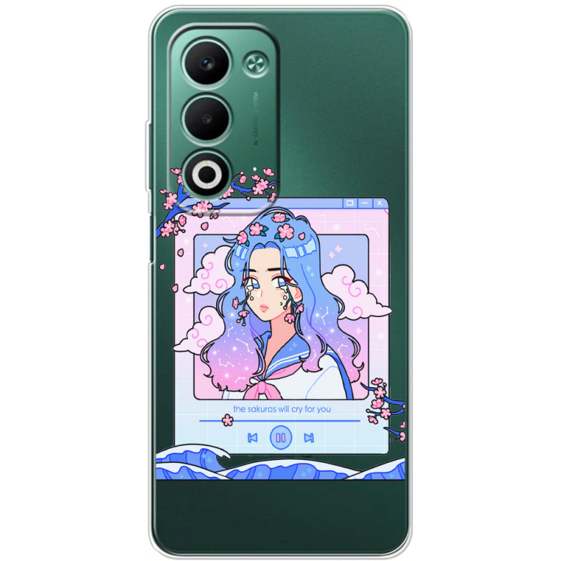 Прозорий чохол BoxFace OPPO A5 The Sakuras Will Cry For You