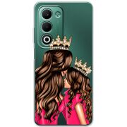 Прозорий чохол BoxFace OPPO A5 Queen and Princess