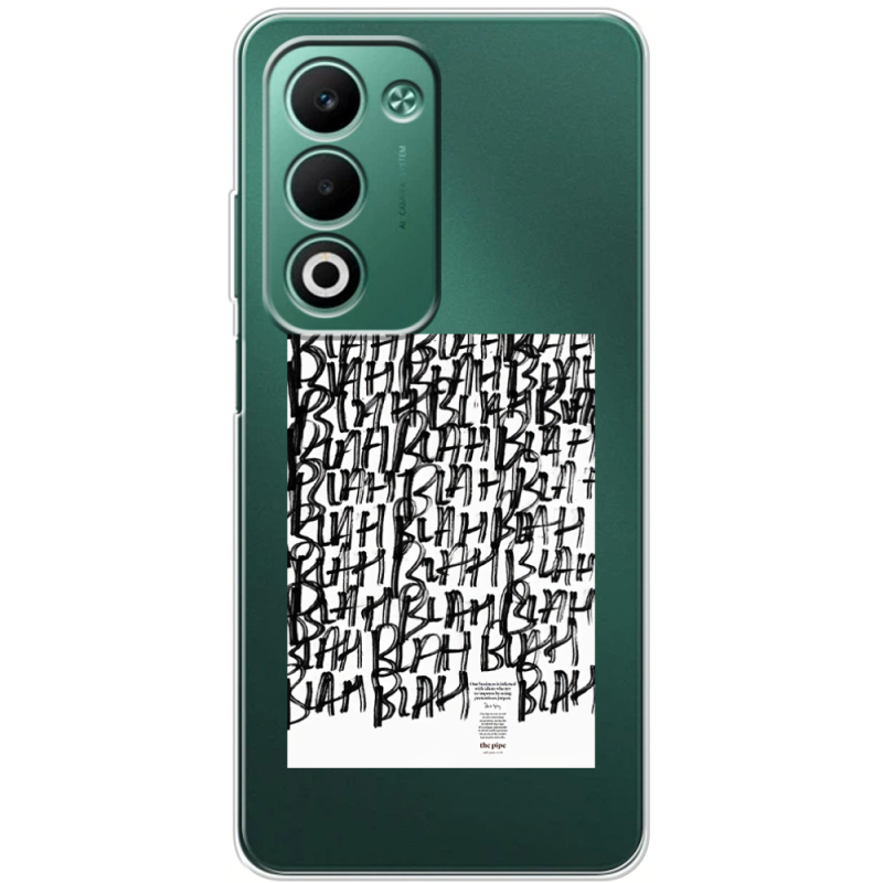 Прозорий чохол BoxFace OPPO A5 Blah Blah