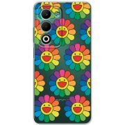Прозорий чохол BoxFace OPPO A5 Hippie Flowers