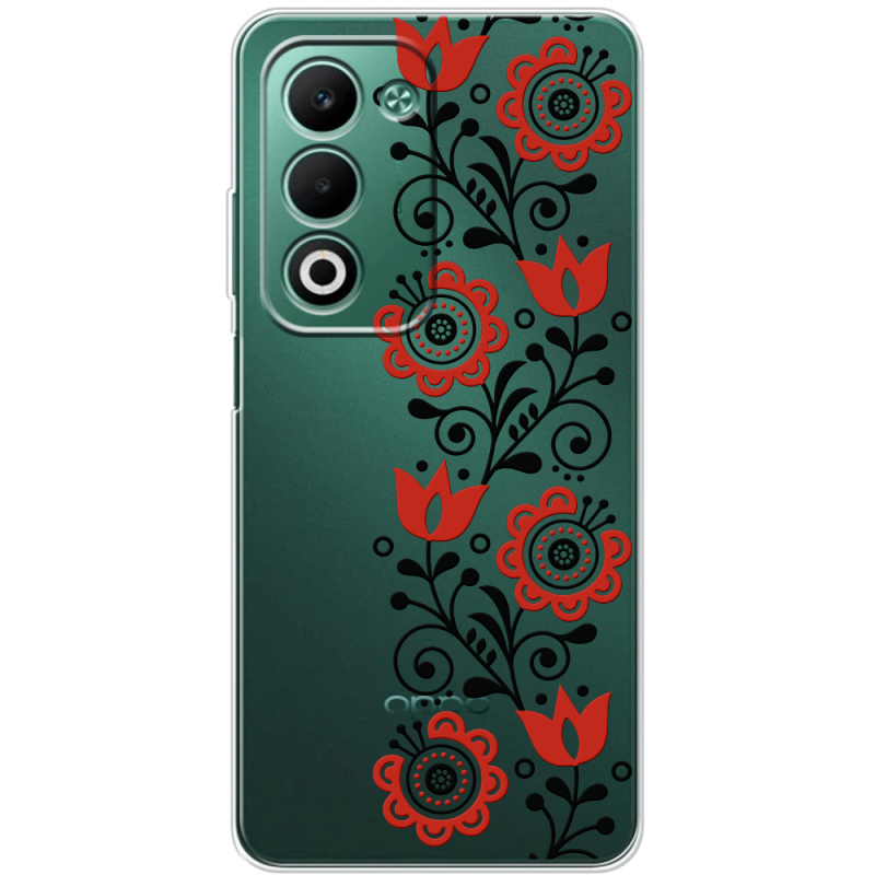 Прозорий чохол BoxFace OPPO A5 Ethno Ornament