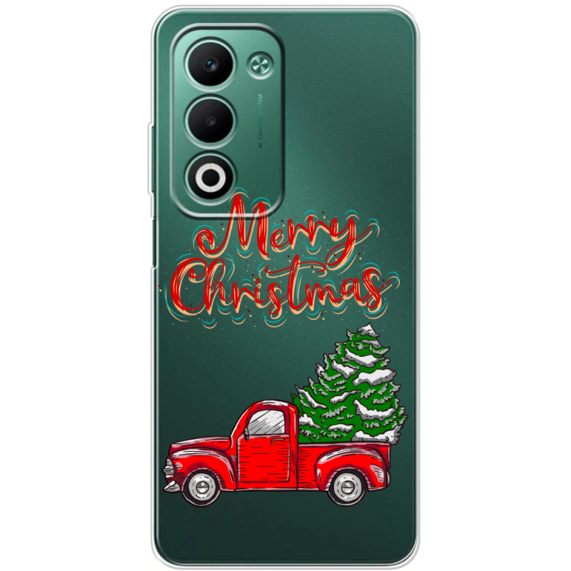 Прозорий чохол BoxFace OPPO A5 Holiday Car