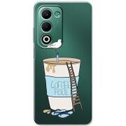 Прозорий чохол BoxFace OPPO A5 Segull in Cofee Pool