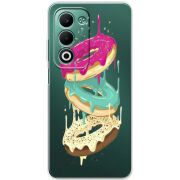 Прозорий чохол BoxFace OPPO A5 Donuts