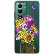 Прозорий чохол BoxFace OPPO A5 My Bouquet