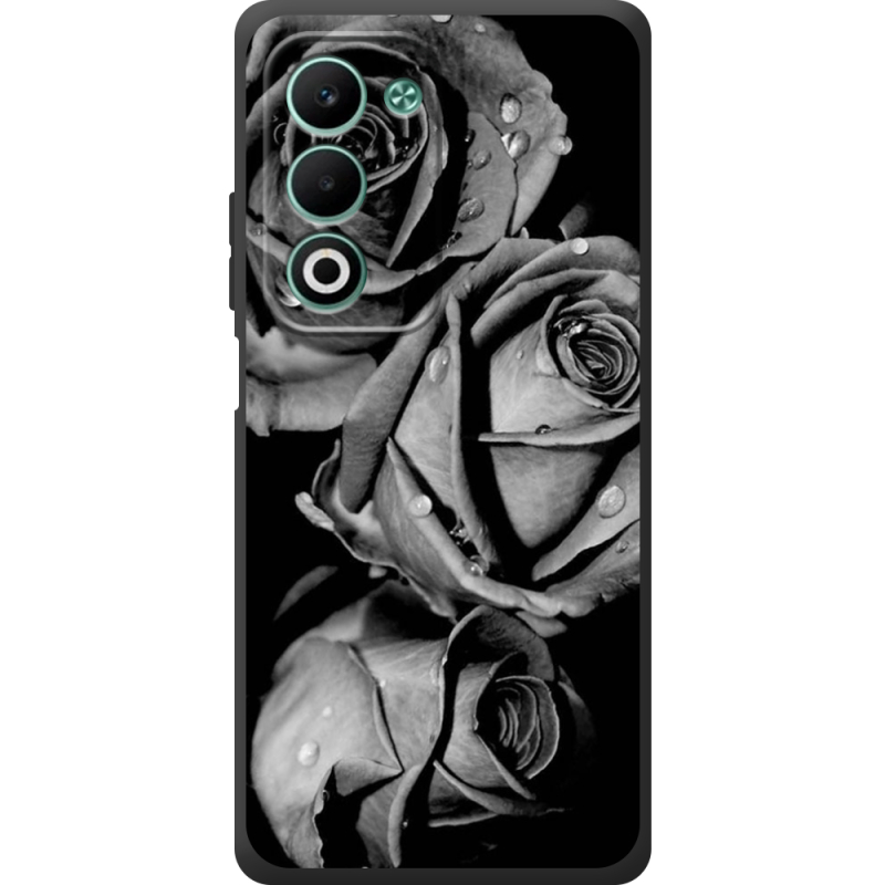Чохол BoxFace OPPO A5m Black and White Roses
