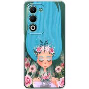 Прозорий чохол BoxFace OPPO A5m Blue Hair