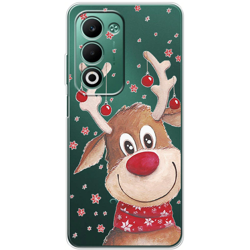 Прозорий чохол BoxFace OPPO A5m Winter Deer