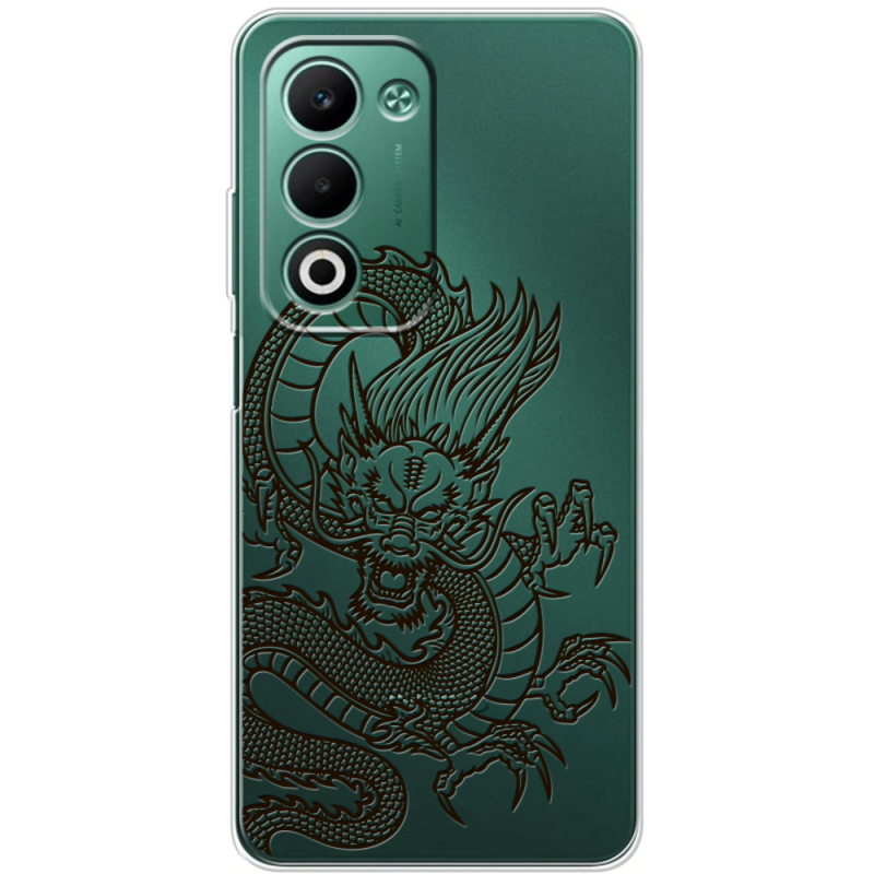 Прозорий чохол BoxFace OPPO A5m Chinese Dragon