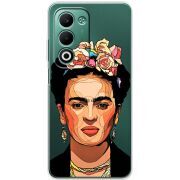 Прозорий чохол BoxFace OPPO A5m Фрида Кало